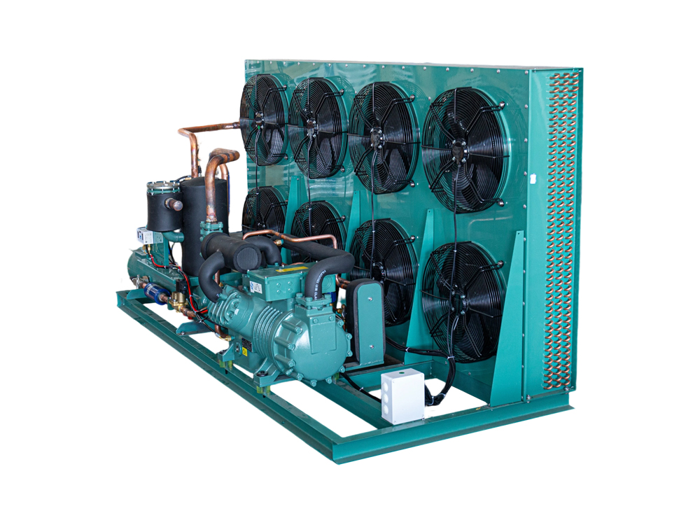 واحد چگالش بسته بندی باز کمپرسور دو مرحله ای 25HP
